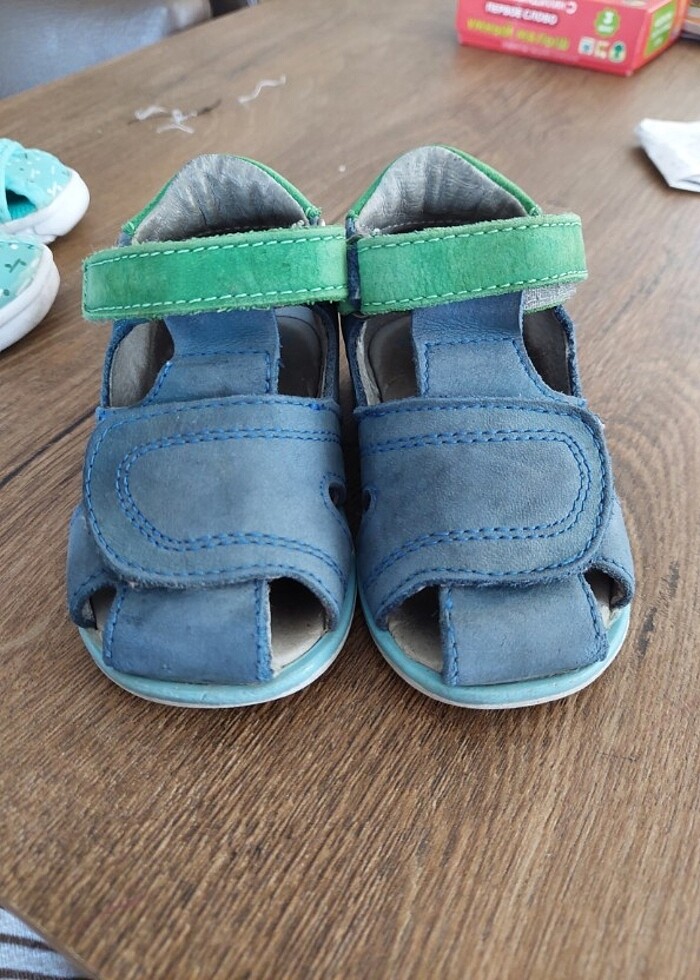 Ortopedik deri sandalet - Görsel 3