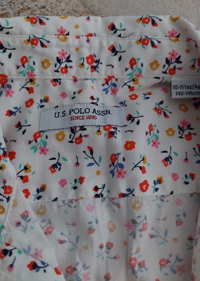 U.s.polo assn kolsuz bluz gömlek - Görsel 2