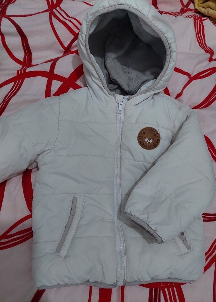 Kışlık bebek montu - Görsel 5