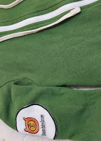 Yeşil Fermuarlı bebek Tulumu - Görsel 4