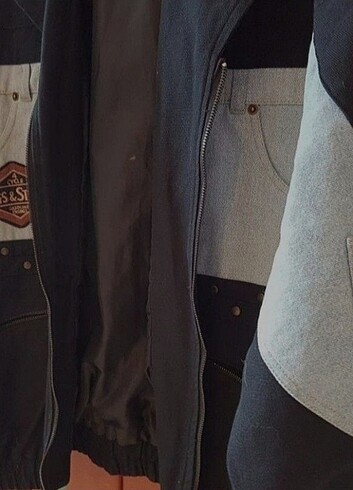 VİNTAGE KOT CEKET - Görsel 2