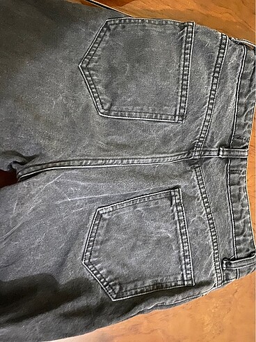 Trendyol & Milla Trendyolmilla mom jeans antrasit 32 yüksek bel