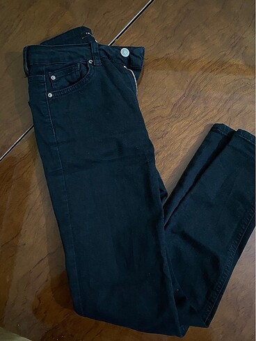 Milla skinny solmayan siyah jeans yüksek bel