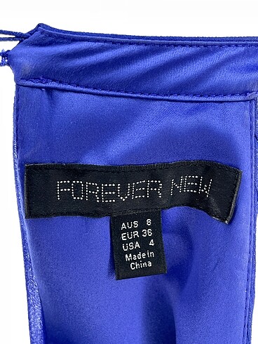 36 Beden mor Renk Forever New Uzun Elbise %70 İndirimli.