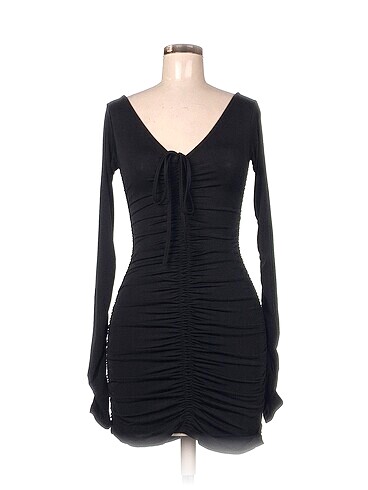 BSL FASHION Kısa Elbise %70 İndirimli.
