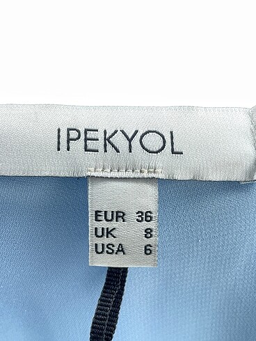 36 Beden mavi Renk ipekyol Kısa Elbise %70 İndirimli.