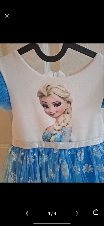 Elissa Elsa kostüm Elsa elbise
