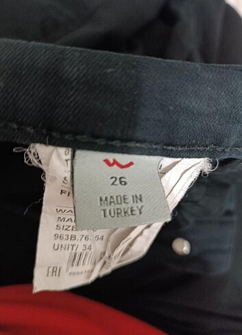 26 Beden Kot pantolon 