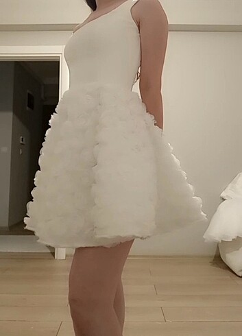 After elbise bride elbise mini gelinlik