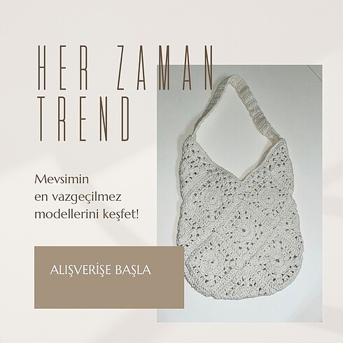 Pull&Bear Örgü çanta