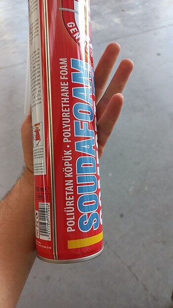 Beden soudalın üstün tutunma gücüne sahip köpüğü