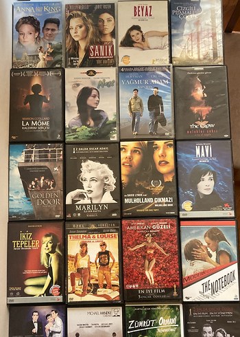 DVD koleksiyonumu satıyorum