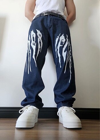 Relax baggy jean