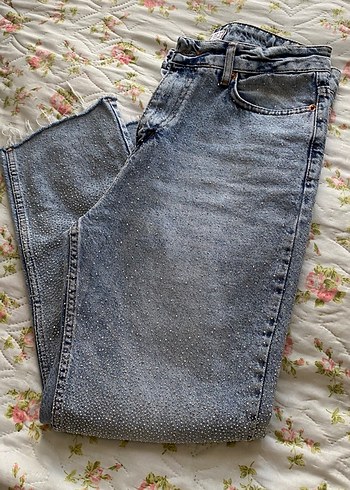 Taşlı jean - Görsel 7