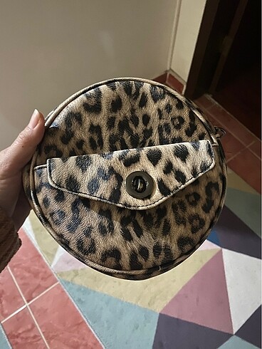 Leopar çanta