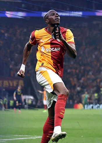 Galatasaray Osimhen Şampiyonlar Ligi Maç Forması - Görsel 6