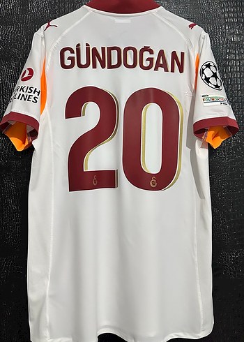 Galatasaray İlkay Gündoğan Şampiyonalar Ligi Maç Forması - Görsel 4