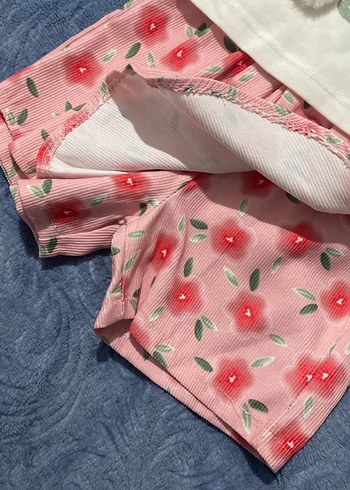 Beyaz Kürklü Bebek Kız Takımı - Görsel 2