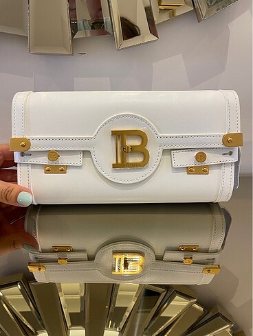 Yeni model Balmain hakiki deri çanta