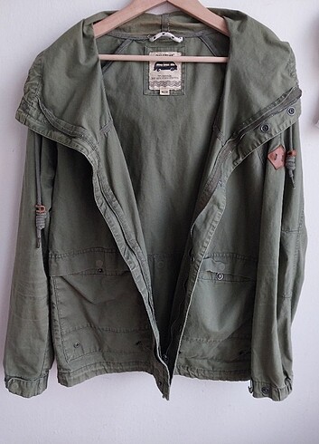 PULL&BEAR, M beden parka - Görsel 6