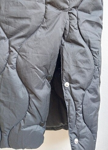H&M, XS beden uzun yelek mont - Görsel 8
