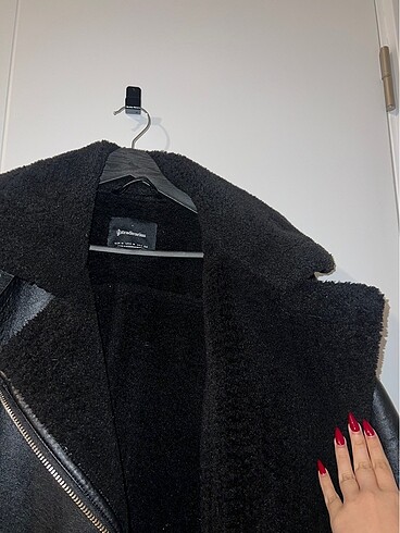 m Beden siyah Renk Stradivarius ceket&mont