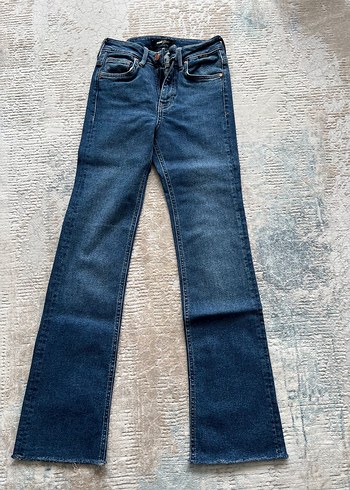 Mavi Jeans Mavi Koyu Mavi Yuksek Bel Denim Jean