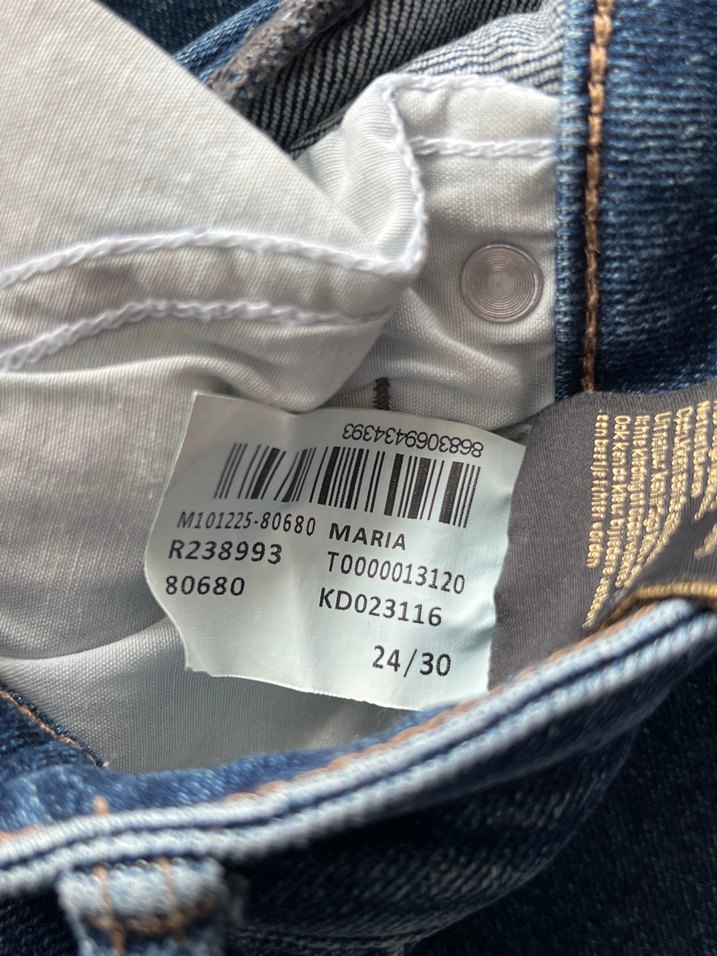 MAVİ GOLD Koyu Mavi Yüksek Bel Denim Jean — görsel 5/6