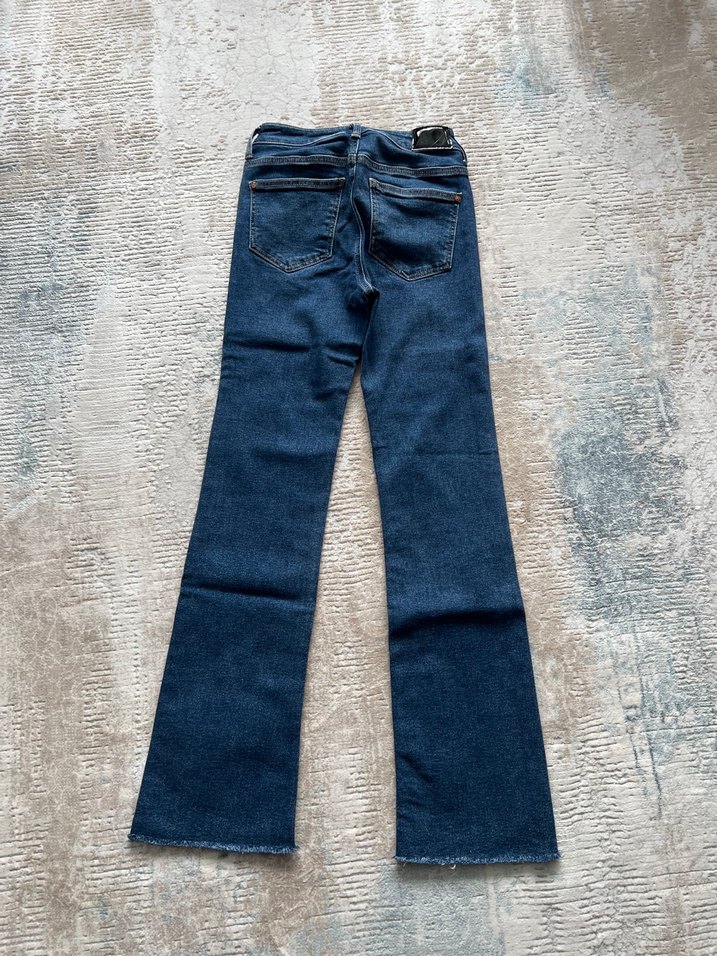 MAVİ GOLD Koyu Mavi Yüksek Bel Denim Jean — görsel 3/6