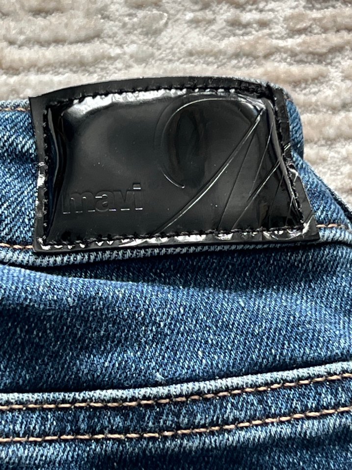 MAVİ GOLD Koyu Mavi Yüksek Bel Denim Jean — görsel 4/6
