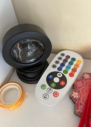 Çok Renkli Kumandalı SUNSET LAMP