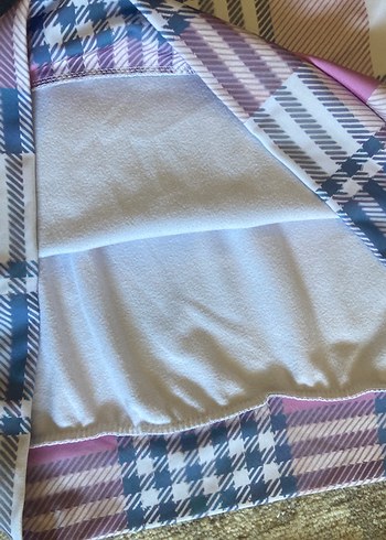 Pembe Bağlama Desenli Hamile Pijama Takımı - Görsel 7