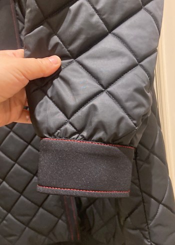 Düğmeli Siyah Deri Kadın Ceket - Görsel 9