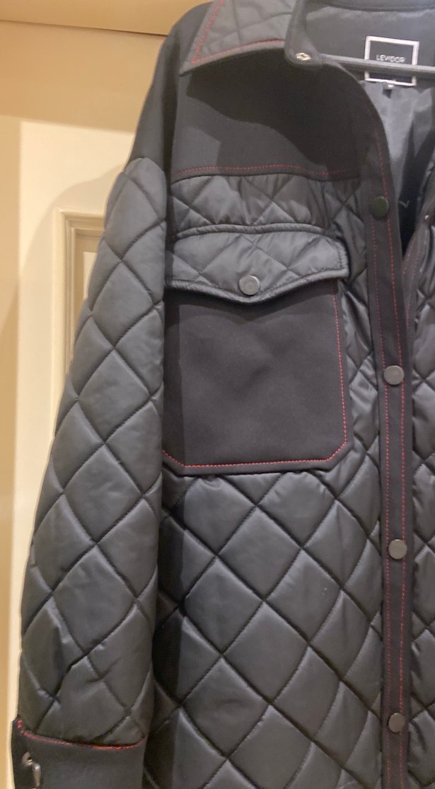 Düğmeli Siyah Deri Kadın Ceket - Görsel 3