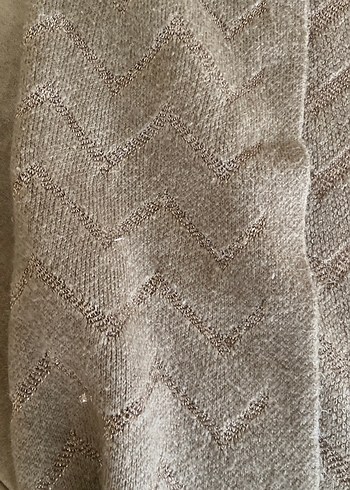 Uzun  hakı trıko hırka - Görsel 3