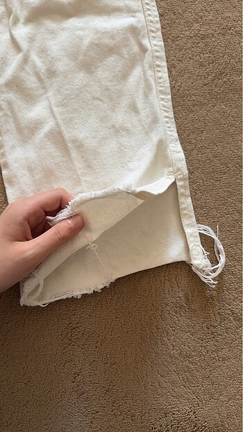 xs Beden Beyaz pantalon