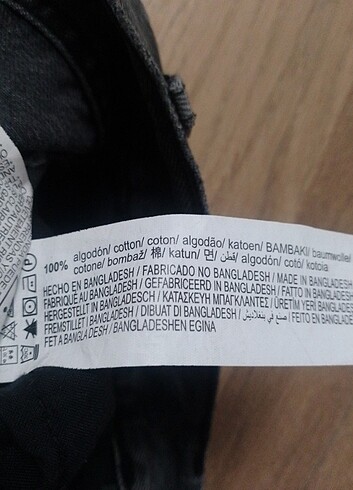xs Beden Pull and Bear Jean kot denim