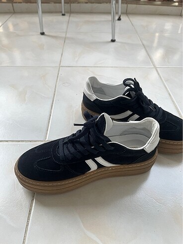 37 Beden Gerçek süet sneaker