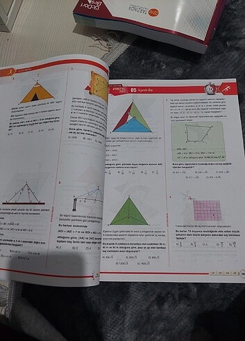 HIZ VE RENK TYT-AYT geometri soru bankası