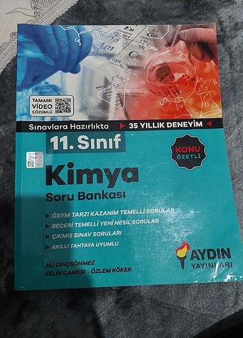11. sınıf kimya aydın yayınları