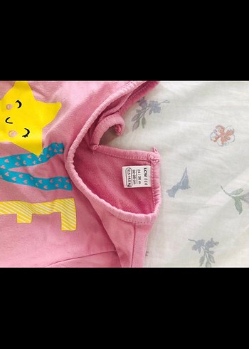 LC Waikiki Pembe Uzun Kollu Kız Çocuk Elbise