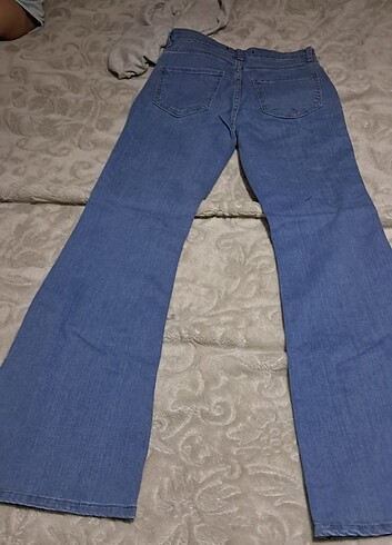 30 Beden mavi Renk Kot pantolon