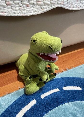 Renkli Peluş Dinozor Oyuncak İkeadan - Görsel 2