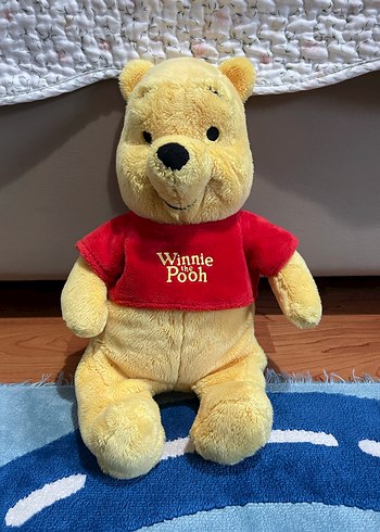 Pastel Sarı Peluş Oyuncak Winnie The Pooh - Görsel 2