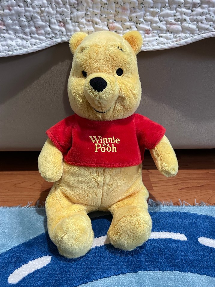 Pastel Sarı Peluş Oyuncak Winnie The Pooh - Görsel 2