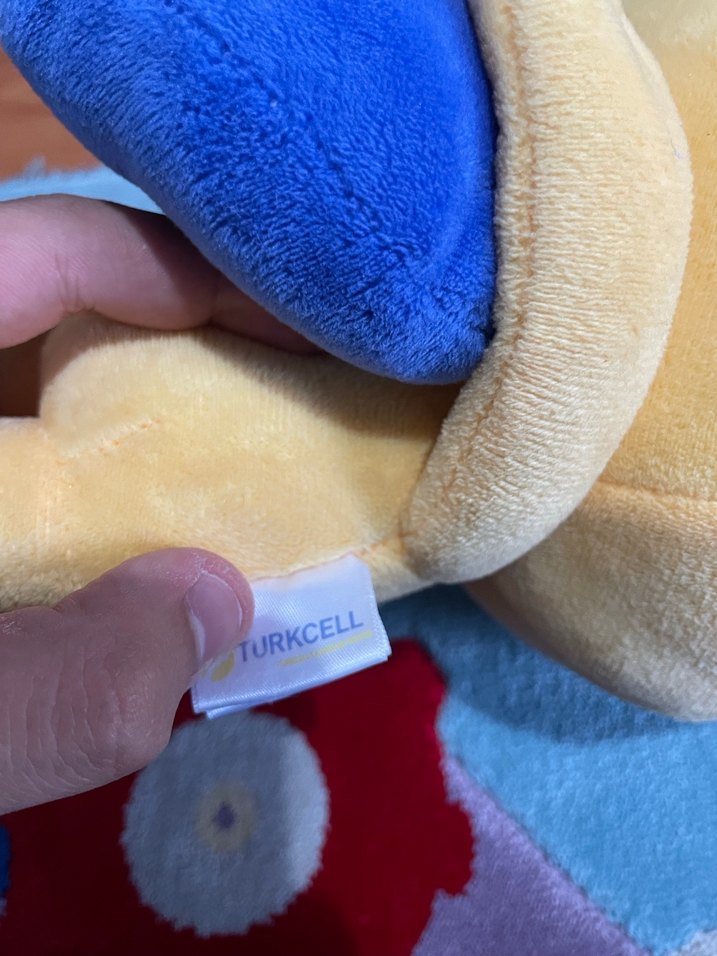 Sarı Renkli Sevimli Peluş Oyuncak (Turkcell Pamuk Selocanlar) - Görsel 3