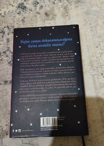 Beden Üç Adım Uzakta Romanı