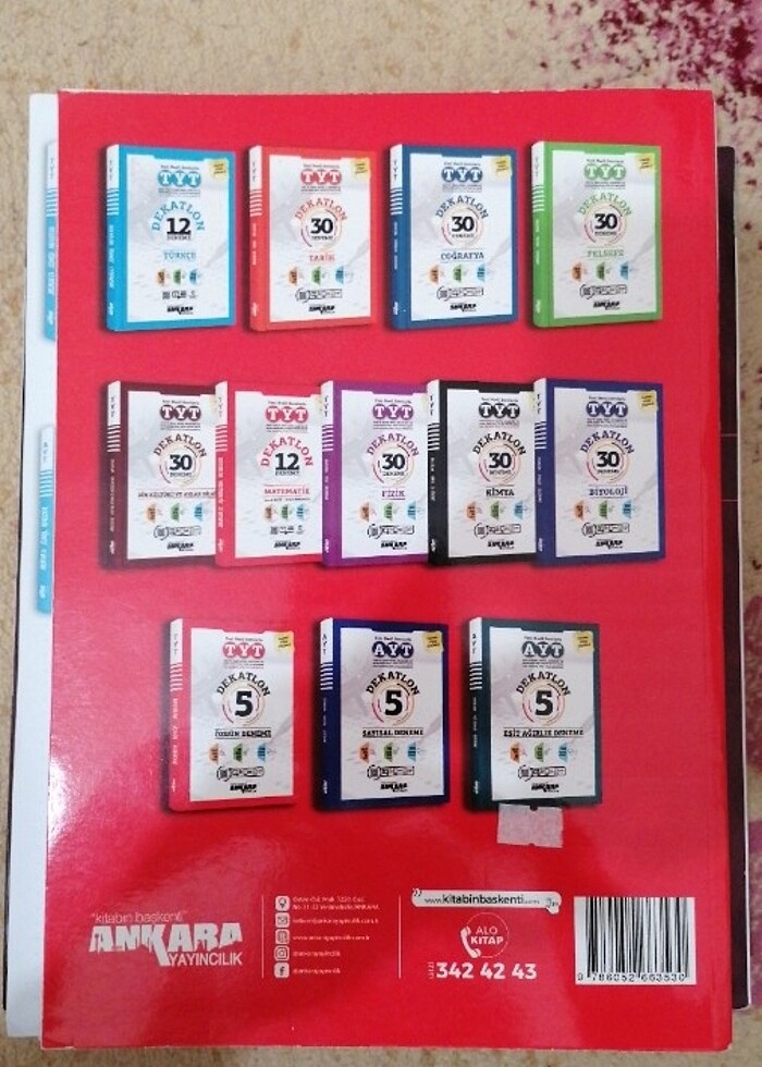 Ankara yayıncılık Tyt matematik 12li deneme - Görsel 2