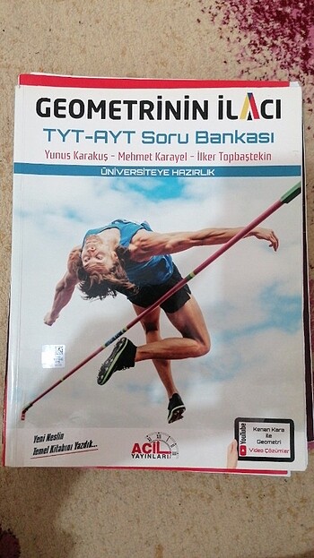Acil yayınları geometrinin ilacı Tyt-Ayt soru bankası 