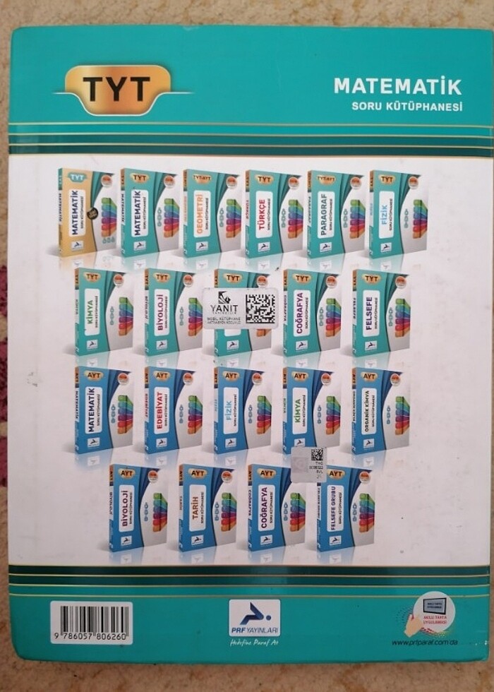 Prf yayınları tyt mat soru kütüphanesi - Görsel 2